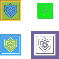 Shield Icon Design vector