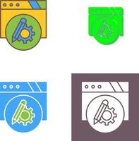 Setting Icon Design vector