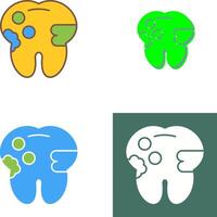 Caries Icon Design vector