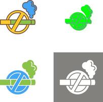 No Tobacco Icon Design vector