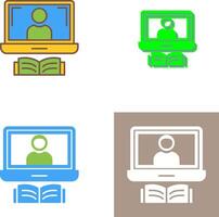 Lesson Icon Design vector