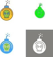 Bomb Icon Design vector
