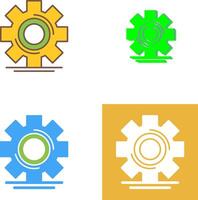 Setting Icon Design vector