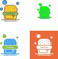 Burger Icon Design vector