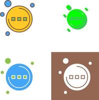 More Icon Design vector