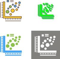 Plot Icon Design vector