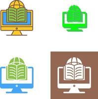 aprendizaje icono diseño vector