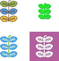 tabaco hojas icono diseño vector