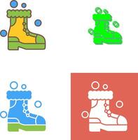 Snowshoes Icon Design vector