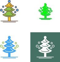 Pine Tree Icon Design vector