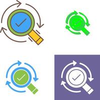 Research Icon Design vector