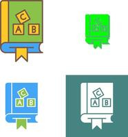 Alphabet Icon Design vector