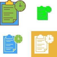Task Management Icon Design vector