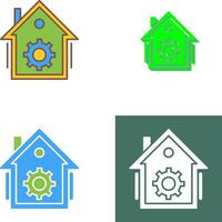 Home Automation Icon Design vector