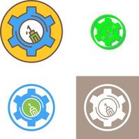 Vaccine Icon Design vector