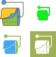 Tissue Roll Icon Design vector
