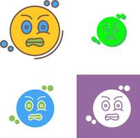 Grimacing Icon Design vector