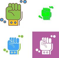 Fist Icon Design vector