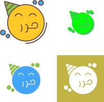 Party Icon Design vector