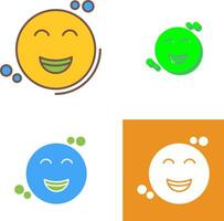 Happy Icon Design vector