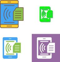 Smart Phone Icon Design vector