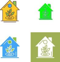 Plant Icon Design vector