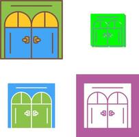 Door Icon Design vector