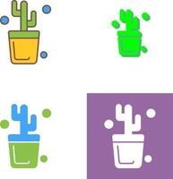 diseño de icono de cactus vector