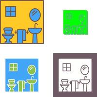 Bathroom Icon Design vector