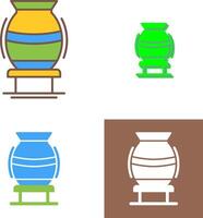 vase Icon Design vector