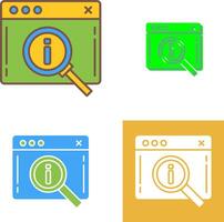 Search Icon Design vector