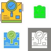 Search Icon Design vector