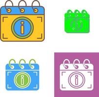 Calendar Icon Design vector