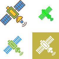 satélite icono diseño vector