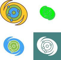 Galaxy Icon Design vector