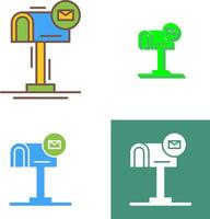 Mail Box Icon Design vector