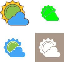 Sun Icon Design vector