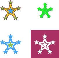 diseño de icono de estrella vector