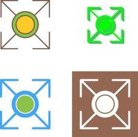 Expand Icon Design vector