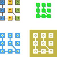 Pattern Icon Design vector