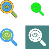 Detective Icon Design vector