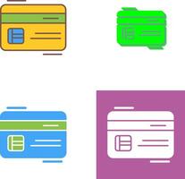 Credit Card Icon Design vector