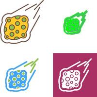 Meteorite Icon Design vector