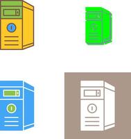 diseño de icono de cpu vector