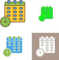 Calender Icon Design vector