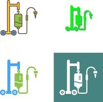 Intravenous Icon Design vector