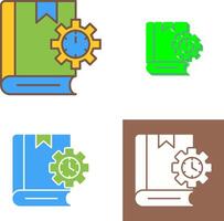 Duration Icon Design vector