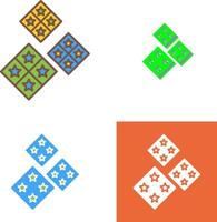 Tiles Icon Design vector