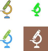 Microscope Icon Design vector