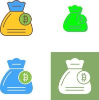 diseño de icono de bolsa de dinero vector